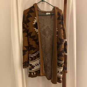 Lucky brand long cardigan sweater